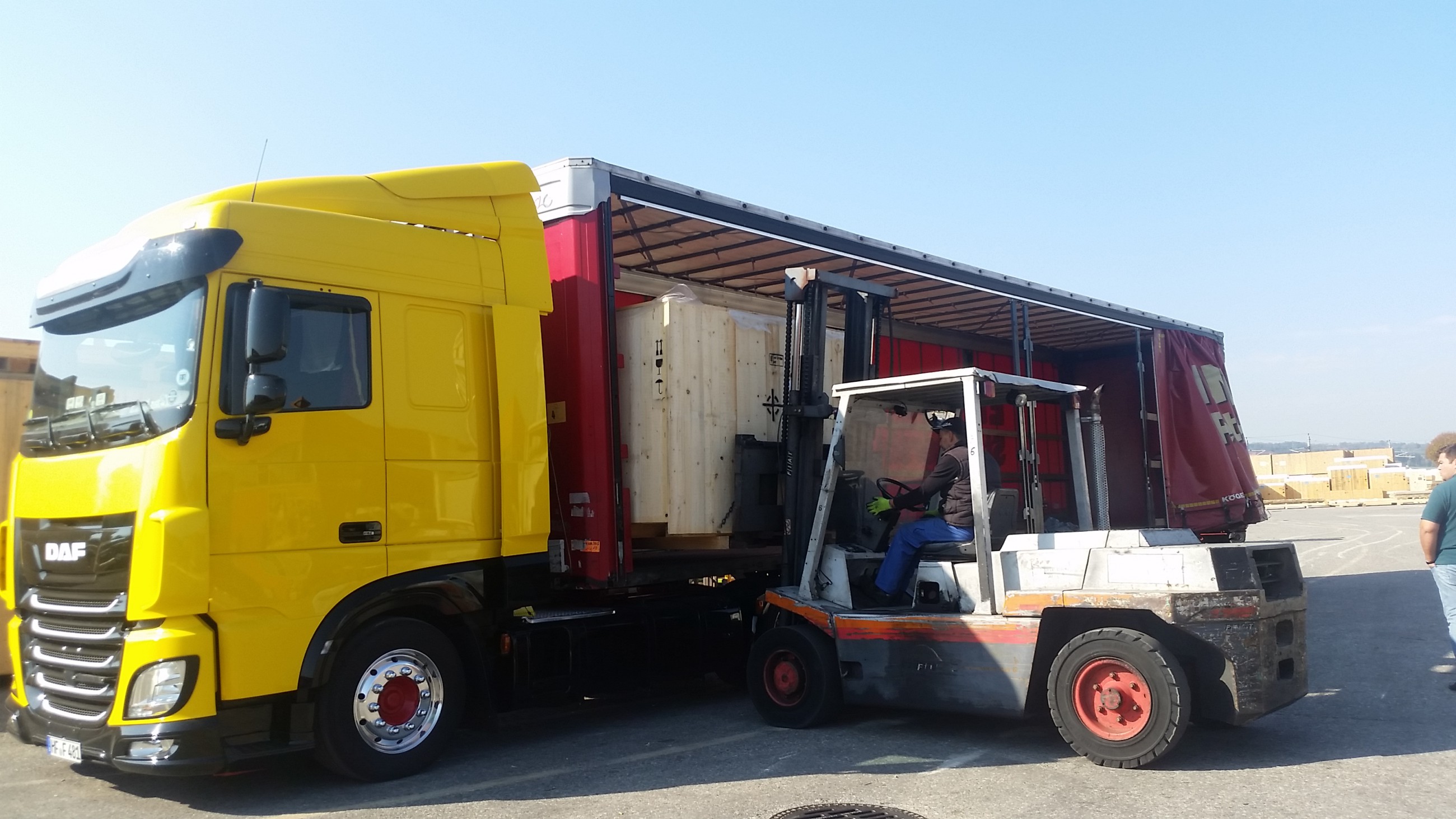 Delivered three sets of diesel generator units